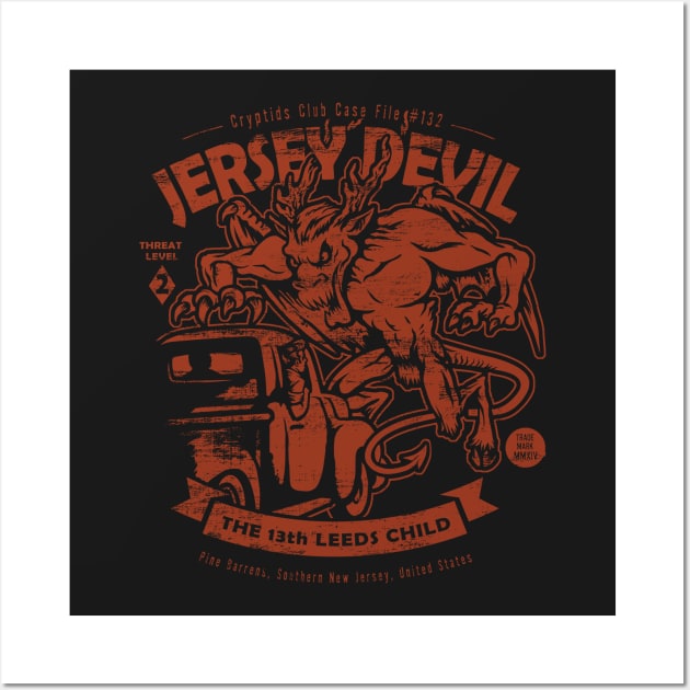 Jersey Devil Wall Art by heartattackjack